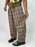 CHECKED RELAXED FIT TRACK