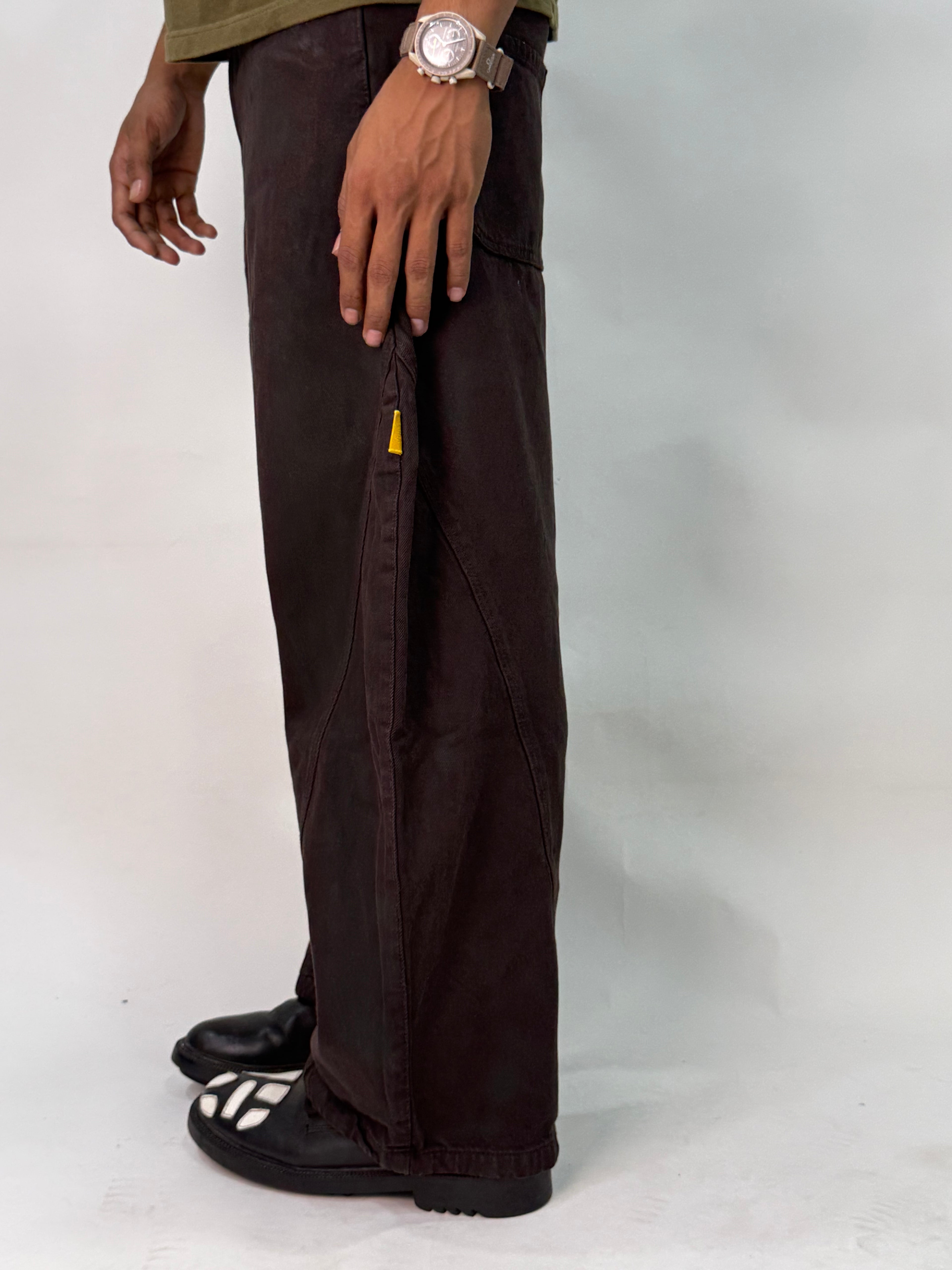 COFFEE BARREL FIT JEANS