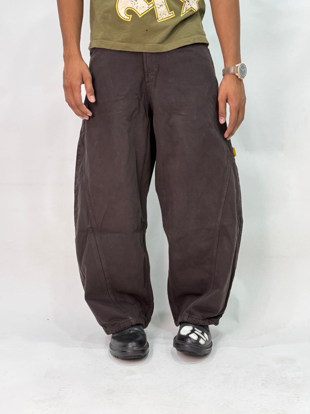 COFFEE BARREL FIT JEANS
